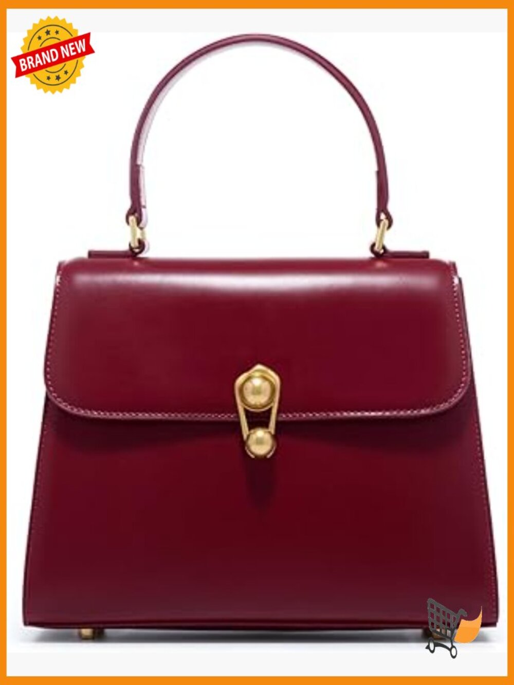 Genuine Leather Hobo Bag Crossbody Shoulder Purse